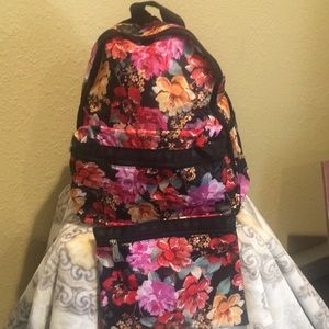 #14 Floral Backpack and Tote Combo